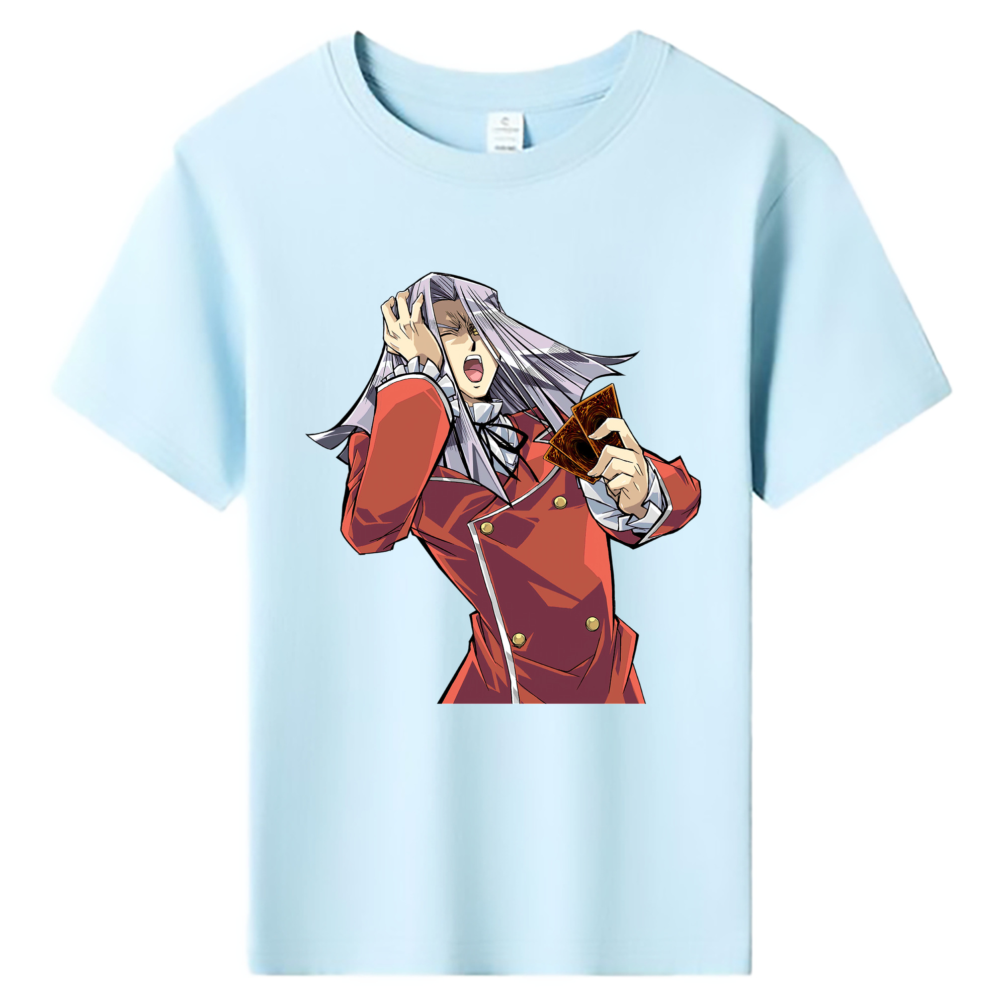（画像用） 遊☆戯☆王 Yu-Gi-Oh! 綿100％キッズTシャツ（フロントプリント）